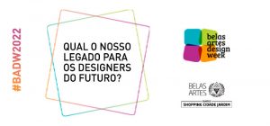 Cabeçalho do Belas Artes Design Week 2022